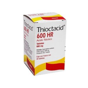 Thioctacid 600 HR (α-lipoic acid) coated tablets 600 mg. №30 vial