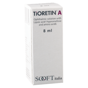 Thioretin A (lipoic acid, amino acids) eye drops 8 ml. vial