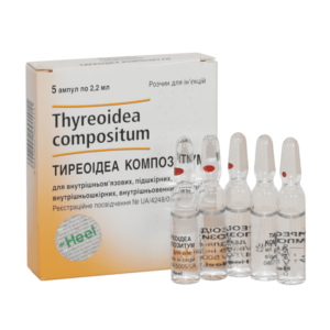 Tireoidea compositum (Acidum alpha-ketoglutaricum) solution for injection 2.2 ml. vials №5