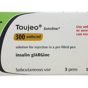 Tojeo SoloStar (insulin glargine) solution for injections 300 IU/ml. 1.5 ml. №3 cart. syringe