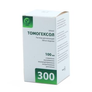 Tomohexol (iohexol) solution for injections 300 mg/ml. 100 ml. №1 vial