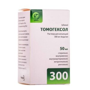 Tomohexol (iohexol) solution for injections 300 mg/ml. 50 ml. №1 vial