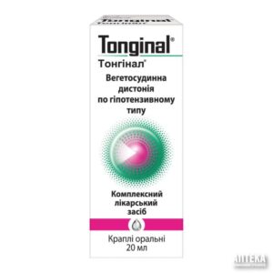 Tongynal (Camphora, Tabacum) oral drops 20 ml. vial