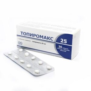 Topiromax 25 (topiramate) coated tablets 25 mg. №30