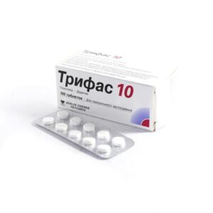 Trifas 10 (torasemide) tablets 10 mg. №100