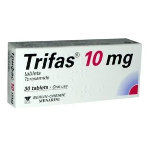 Trifas 10 (torasemide) tablets 10 mg. №30