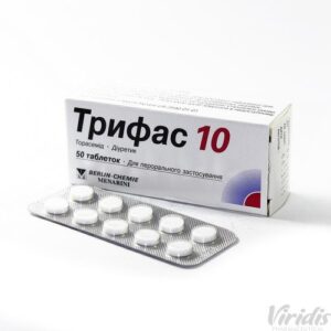 Trifas 10 (torasemide) tablets 10 mg. №50