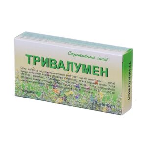 Trivalumen (valerian, peppermint, water shamrock) capsules №20