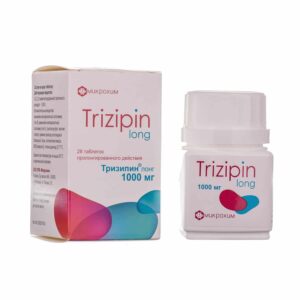 Trizipin Long (meldonium) tablets with prolonged release 1000 mg. №28 vial