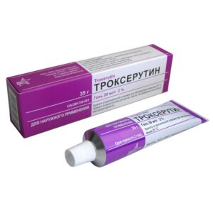 Troxerutin (troxerutin) gel 20 mg/g. 35 g. tube