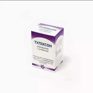 Tulixon (ceftriaxone, sulbactam) powder for solution for injections vial №1