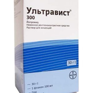 Ultravist 300 (iopromide) solution for injection 300 mg/ml. 100 ml. vial №1