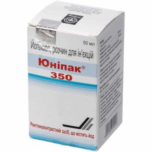 Unipak (yogexol) solution for injections 350 mg/ml. 100 ml. №1 vial