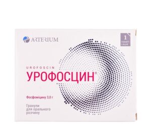 Urofoscin (fosfomycin) granules for oral suspension 3g. sackets №1