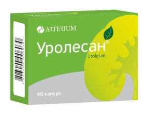 Urolesan (wild fruit carrots, hop cones) capsules №40