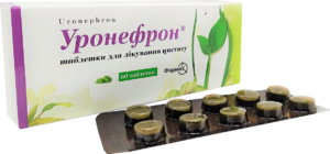 Uronefron (onion peel, roots of wheatgrass) coated tablets №60