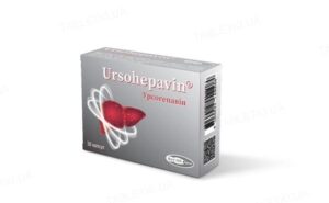 Ursohepavin (L-carnitine,ursodeoxycholic acid) capsules 510 mg. №30