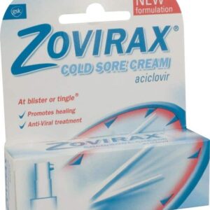 Zovirax (acyclovir) cream 5% 2g.