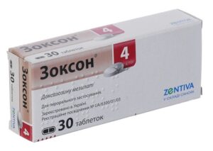 Zoxon tablets 4 mg. №30