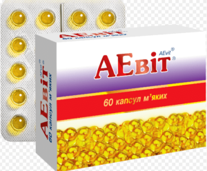 Aevit (vitamin A,vitamin E) soft capsules №60