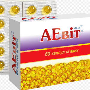 Aevit (vitamin A,vitamin E) soft capsules №60