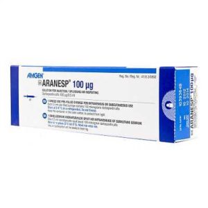 Aranesp (darbepoetin alfa) solution for injections 100 mcg/ml. syringe 0.3 ml. №1