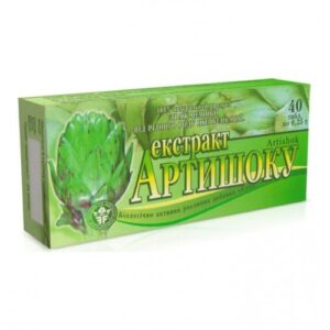 Artishok (dry artichoke extract) tablets 0.25 g. №40