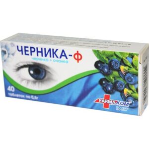 Blueberry-F (blueberry, ochanka) tablets 0.5 g. №40