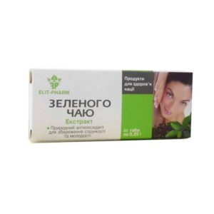 Green Tea extract (green tea extract) tablets 0.25 g. №80