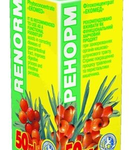 Renorm (extracts of aloe leaves, knotweed herb) phytoconcentrate 50 ml. vial