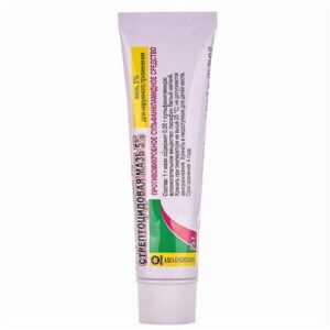 Streptocid (sulfanilamide) ointment 5 % 25 g. tube