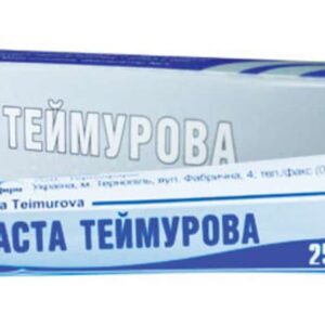 Paste Teimur (boric acid, sodium tetraborate, salicylic acid) paste 25 g. tube