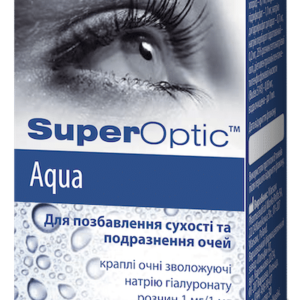 SuperOptic Aqua (sodium hyaluronate) eye drops 5 ml. vial №2