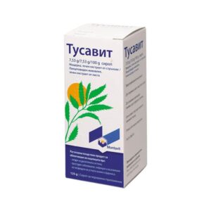 Tusavit (extract of thyme) syrup 125 g. vial