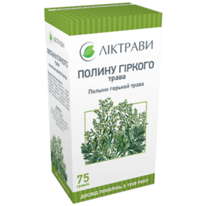 Wormwood herb (Artemisiae absinthii herba) 75 g.