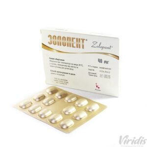 Zolopent (pantoprazole) coated tablets 40 mg. №14