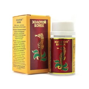 Golden horse (seahorse extract) tablets 700 mg. №100 vial