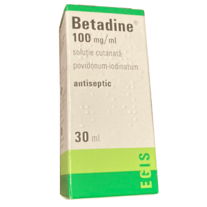 Betadine (povidone iodine) solution 100 mg/ml, 30 ml. vial №1