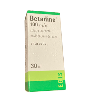 Betadine (povidone iodine) solution 100 mg/ml, 30 ml. vial №1