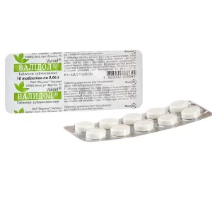 Validol tablets