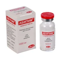 Abipim (cefepime) powder for injections 1000 mg. №1