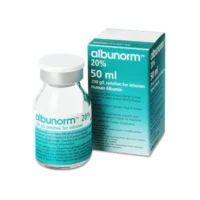 Albunorm (Albumin) 20% solution for infusions 50 ml. №1 vial