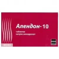 Alendon-10 (alendronate sodium) tablets 10 mg. №30
