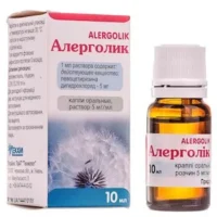 Alergolik (levocetirizine) oral drops solution 5 mg/ml. 10 ml. vial №1