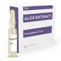 Aloe (aloes extractum siccum) extract ampoules 1ml. №10