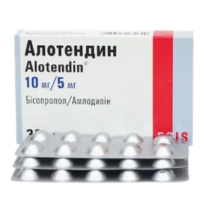 Alotendin (bisoprolol) tablets 10/5 mg. №30