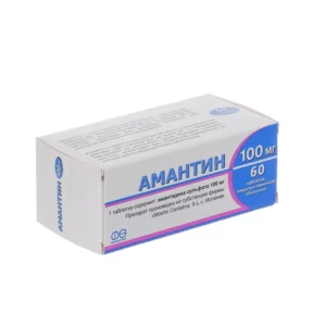 Amantin (amantadine sulfate) coated tablets 100 mg. №60