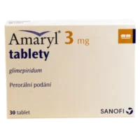 Amaryl (glimepiride) tablets 3 mg. №30