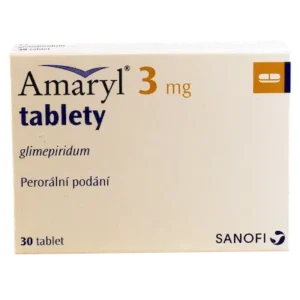 Amaryl (glimepiride) tablets 3 mg. №30