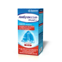 Ambroxol (ambroxol hydrochloride) solution for inhalation 15 mg/2 ml. 50 ml.